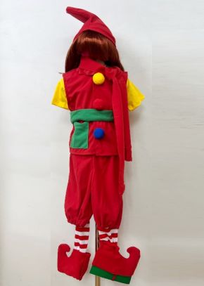 Rūķu kostīms maska bērnu